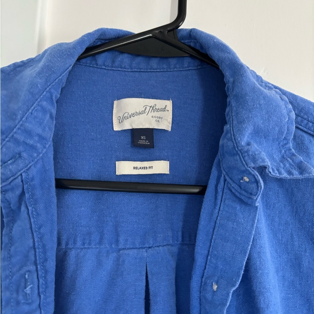 Universal Thread Women’s Blue Shirt Jacket